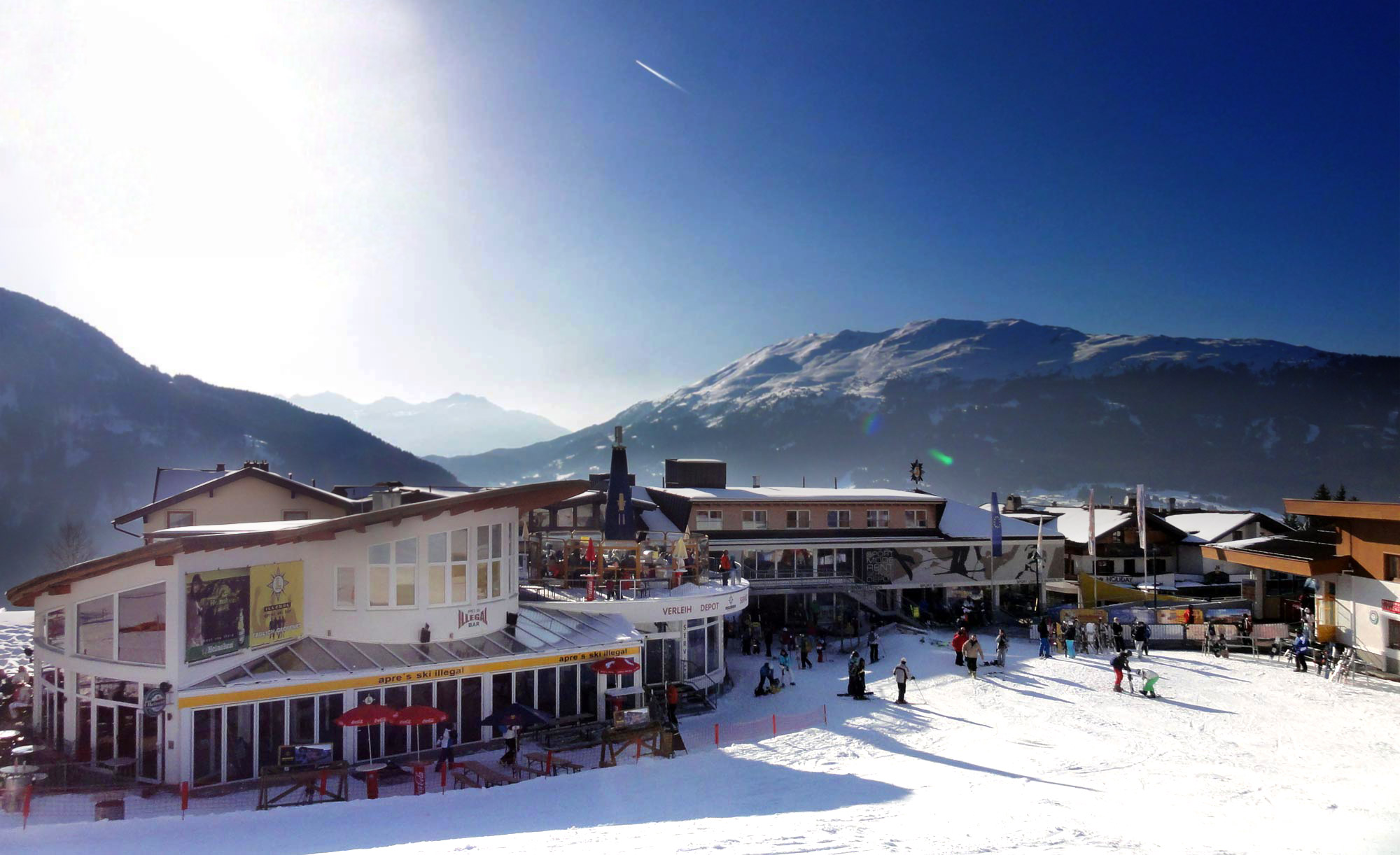 Sport Lentsch Skiverleih direkt bei der Bergbahn Pitztal
